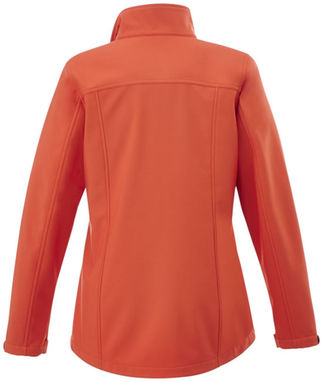 Куртка софтшел Maxson жіноча, колір помаранчевий  розмір XS - 38320330- Фото №4