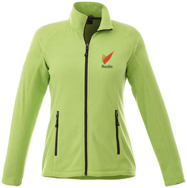 Куртка женская флисовая Rixford на молнии, цвет зеленое яблоко  размер L - 39497683- Фото №2