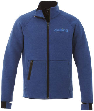Трикотажная куртка Notch, цвет синий яркий  размер XS - 39498530- Фото №2