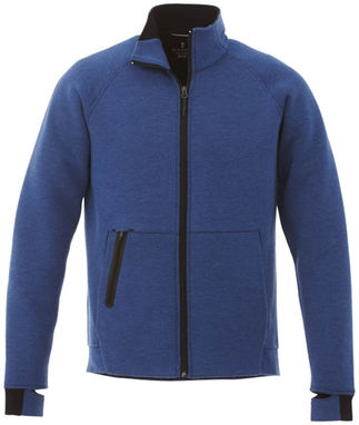 Трикотажная куртка Notch, цвет синий яркий  размер XS - 39498530- Фото №3