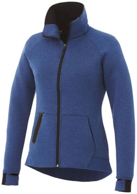 Трикотажная куртка Notch женская, цвет синий яркий  размер XS - 39499530- Фото №1