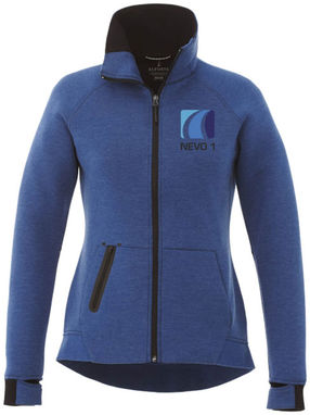 Трикотажная куртка Notch женская, цвет синий яркий  размер XS - 39499530- Фото №2