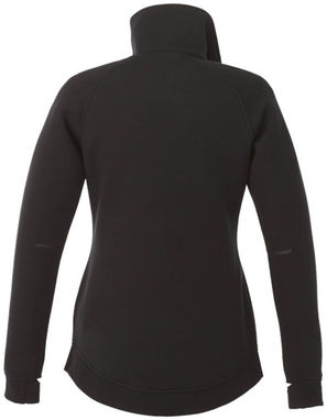 Трикотажна куртка Notch жіноча, колір суцільний чорний  розмір M - 39499992- Фото №4