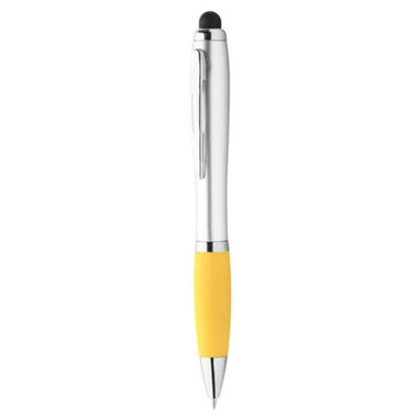 Ручка-стилус кулькова Bachert, колір жовтий - AP781611-02- Фото №1