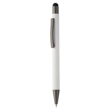 Ручка-стилус кулькова Hevea, колір білий - AP845168-01- Фото №1