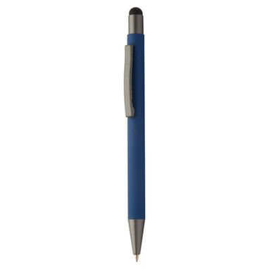Ручка-стилус кулькова Hevea, колір синій - AP845168-06- Фото №1