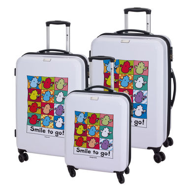 Набір з трьох валіз SHEEPWORLD L, XL, колір білий - 56-2210522- Фото №1