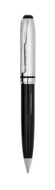 Ручка кулькова CALLIGRAPH, колір чорний, сріблястий - 58-1100520- Фото №1