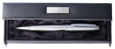 Ручка кулькова CHAMPAGNE, колір сріблястий - 58-1100687- Фото №2