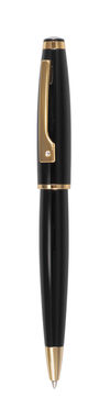 Ручка кулькова KIEV, колір чорний, золотий - 58-1102190- Фото №1