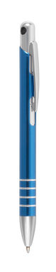 Ручка шариковая SOKRATES, цвет синий, серебристый - 58-1102212- Фото №1