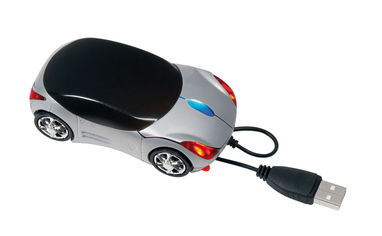Оптична USB-миша PC TRACER, колір сріблястий, чорний - 58-1102227- Фото №1