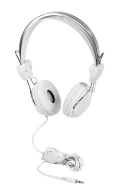 Навушники HURRICANE, колір білий - 58-1102260- Фото №1
