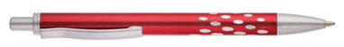 Ручка кулькова CANCUN, колір червоний, сріблястий - 58-1102291- Фото №1