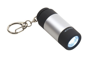 Ліхтарик LED CHARGER, колір сріблястий, чорний - 58-8041005- Фото №1