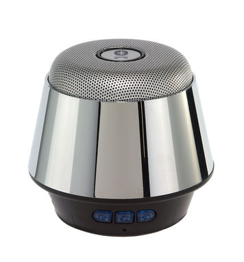 Динамік Bluetooth UFO, колір сріблястий, чорний - 58-8106009- Фото №2