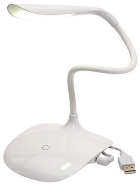 Лампа настільна SWAN, колір білий - 58-8116003- Фото №2