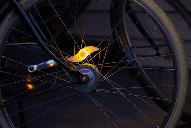 Лампочка на велосипедные спицы SWISH, цвет белый - 56-0403154- Фото №3