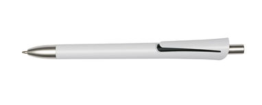 Ручка кулькова OREGON, колір білий, чорний - 56-1102101- Фото №1