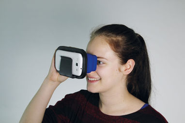 Окуляри віртуальної реальності IMAGINATION FLEX, колір чорний, синій - 56-1107372- Фото №6