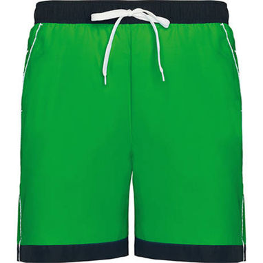 Плавки с регулируемыми завязками, цвет ярко-зеленый, темно-синий  размер XL - BN67170422655- Фото №1