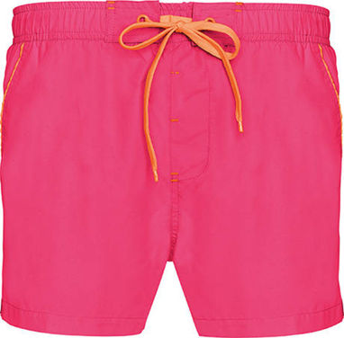 Короткий купальник, колір флюорісцентний рожевий, флюорісцентний помаранчевий  розмір S - BN672001228223- Фото №1