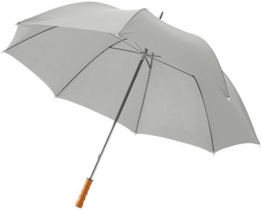 Зонт Karl  30'', цвет светло-серый - 10901810- Фото №1