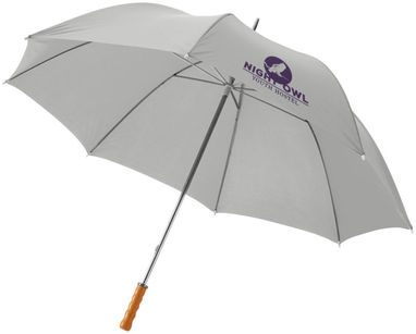 Зонт Karl  30'', цвет светло-серый - 10901810- Фото №2