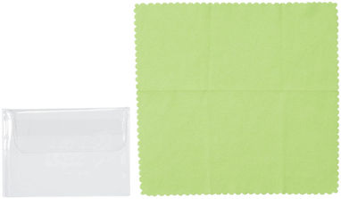 Тканина з мікроволокна для чищення поверхонь з чохлом, колір лайм - 13424304- Фото №5