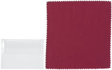 Тканина з мікроволокна для чищення поверхонь з чохлом, колір бургунді - 13424306- Фото №5