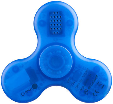 Динамик-спиннер Spin-It Widget Bluetooth, цвет ярко-синий - 13426702- Фото №4