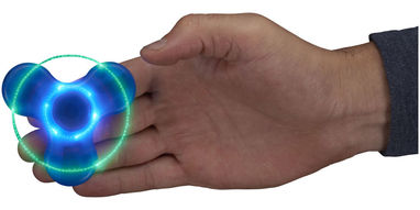 Динамик-спиннер Spin-It Widget Bluetooth, цвет ярко-синий - 13426702- Фото №5
