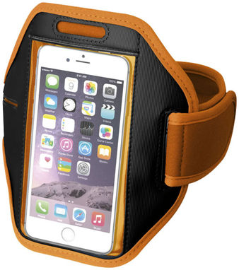 Наручний чохол Gofax для смартфонів з сенсорним екраном, колір оранжевий - 10041005- Фото №1