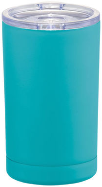 Вакуумна термо-кружка Pika, колір бірюзовий - 10046206- Фото №3