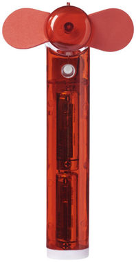 Карманный водяной вентилятор Fiji, цвет красный - 10047102- Фото №3