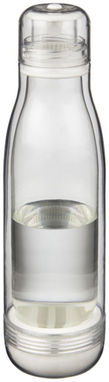 Спортивна пляшка Spirit зі склом всередині, колір прозорий - 10048900- Фото №1