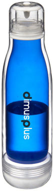 Спортивна пляшка Spirit зі склом всередині, колір синій - 10048902- Фото №2
