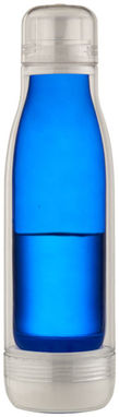 Спортивна пляшка Spirit зі склом всередині, колір синій - 10048902- Фото №3