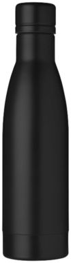 Вакуумная бутылка Vasa c медной изоляцией, цвет сплошной черный - 10049400- Фото №3