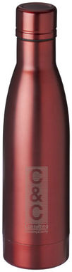 Вакуумная бутылка Vasa c медной изоляцией, цвет красный - 10049405- Фото №2