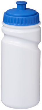 Пляшка спортивна Easy Squeezy , колір білий, яскраво-синій - 10049502- Фото №1