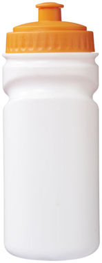 Бутылка спортивная Easy Squeezy, цвет белый, оранжевый - 10049504- Фото №3
