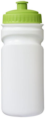 Пляшка спортивна Easy Squeezy , колір білий, зелений - 10049505- Фото №3