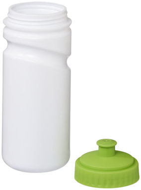 Пляшка спортивна Easy Squeezy , колір білий, зелений - 10049505- Фото №4