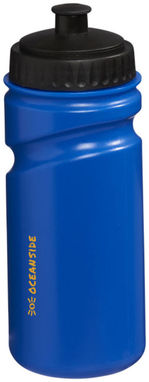 Бутылка спортивная Easy Squeezy, цвет синий, сплошной черный - 10049601- Фото №2