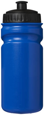 Пляшка спортивна Easy Squeezy , колір синій, суцільний чорний - 10049601- Фото №3