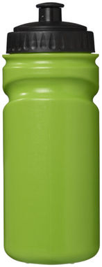 Пляшка спортивна Easy Squeezy , колір зелений, суцільний чорний - 10049604- Фото №3