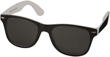 Солнцезащитные очки Sun Ray, цвет белый, сплошной черный - 10050000- Фото №1