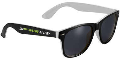 Солнцезащитные очки Sun Ray, цвет белый, сплошной черный - 10050000- Фото №2
