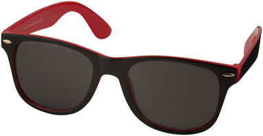 Солнцезащитные очки Sun Ray, цвет красный, сплошной черный - 10050002- Фото №1